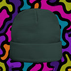 Embroidered 'ABSTRAX' Christmas Knit Beanie