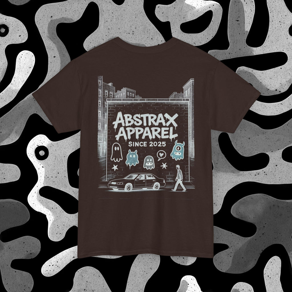 ABSTRAX MURAL T-SHIRT (DARK)