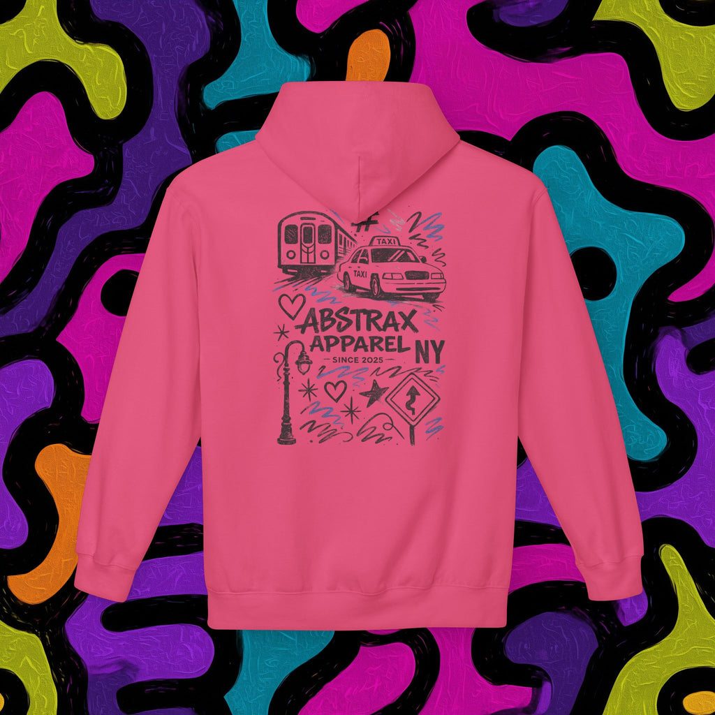 ABSTRAX NY SUBWAY HOODIE (LIGHT)