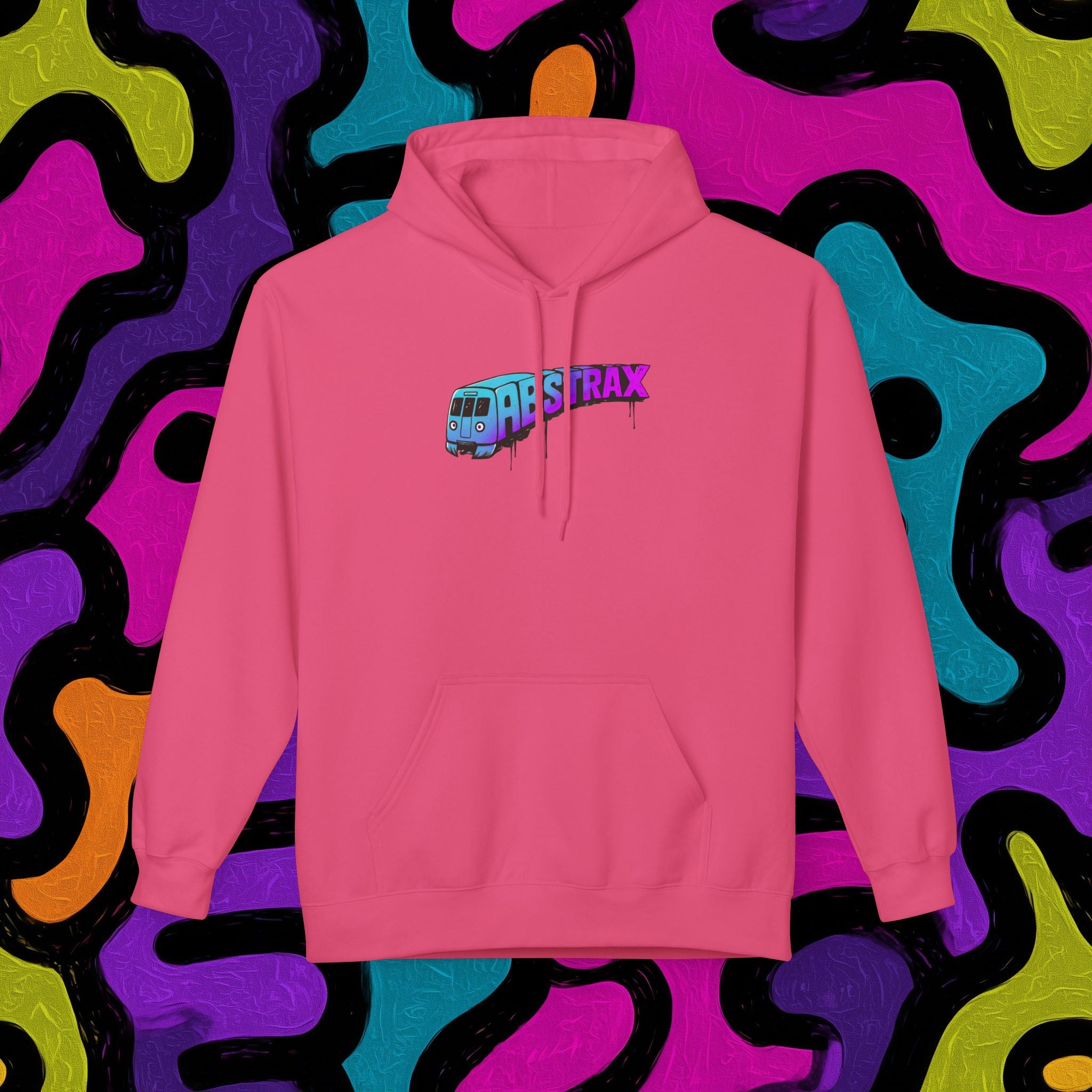 ABSTRAX NY SUBWAY HOODIE (LIGHT)