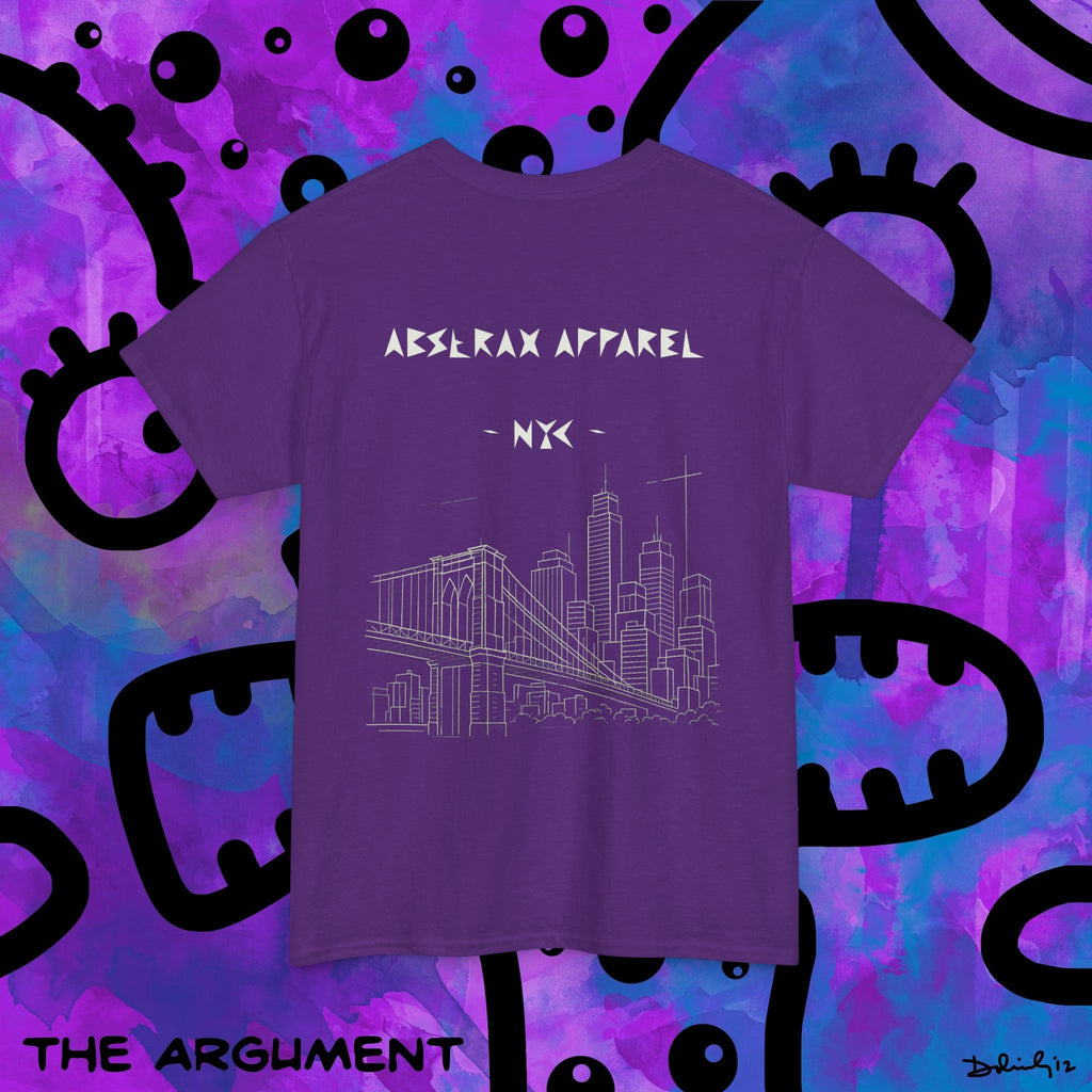 NYC SKYLINE TEE — Abstrax Apparel Graphic Tee (Dark)