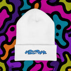 Embroidered 'ABSTRAX' Cuffed Beanie – Streetwear Knit Hat