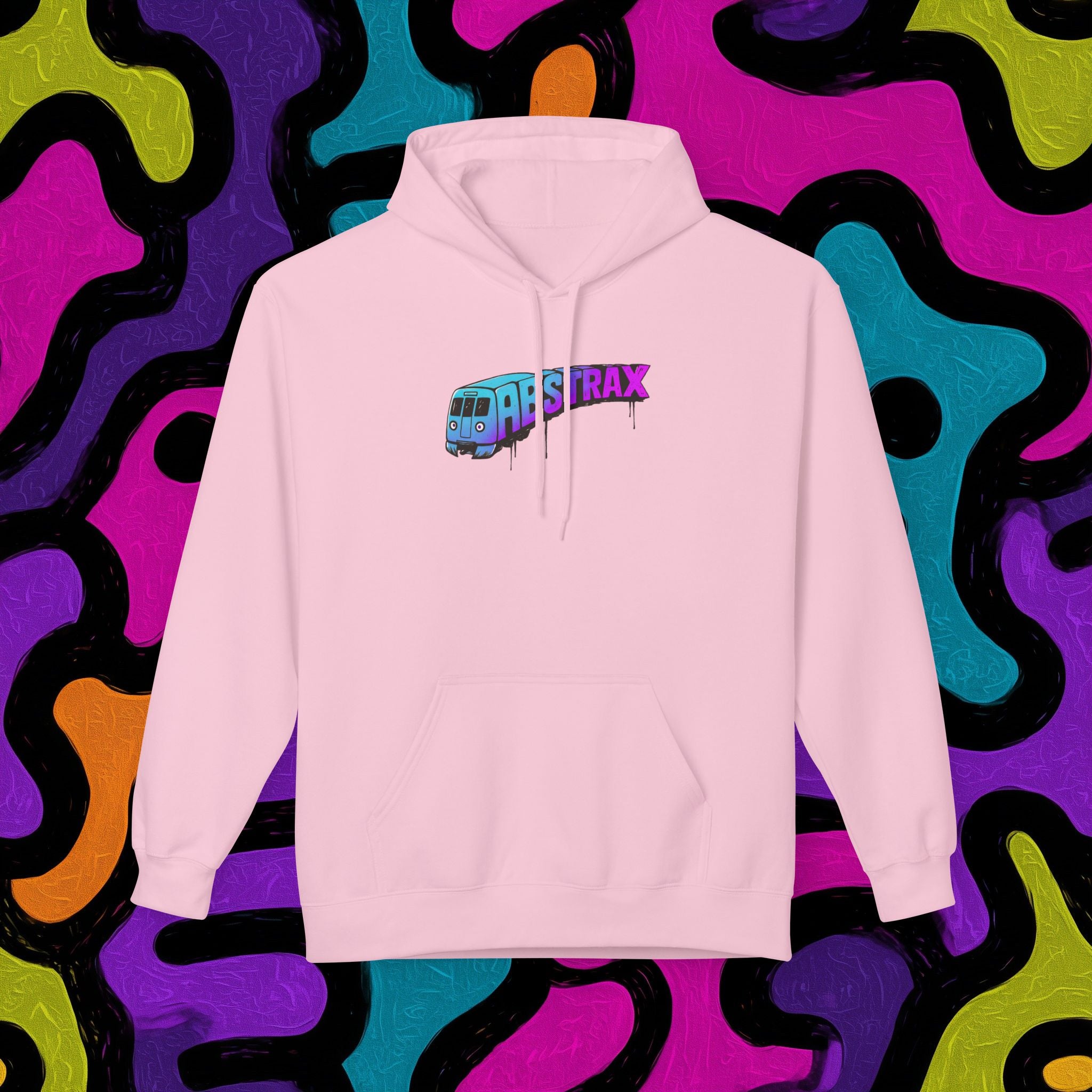 ABSTRAX NY SUBWAY HOODIE (LIGHT)