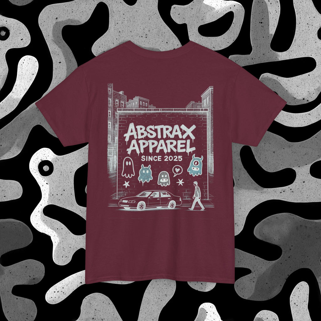 ABSTRAX MURAL T-SHIRT (DARK)