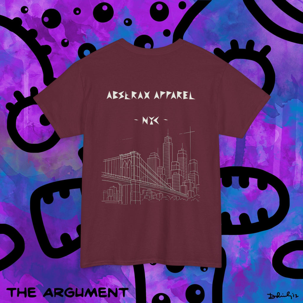 NYC SKYLINE TEE — Abstrax Apparel Graphic Tee (Dark)