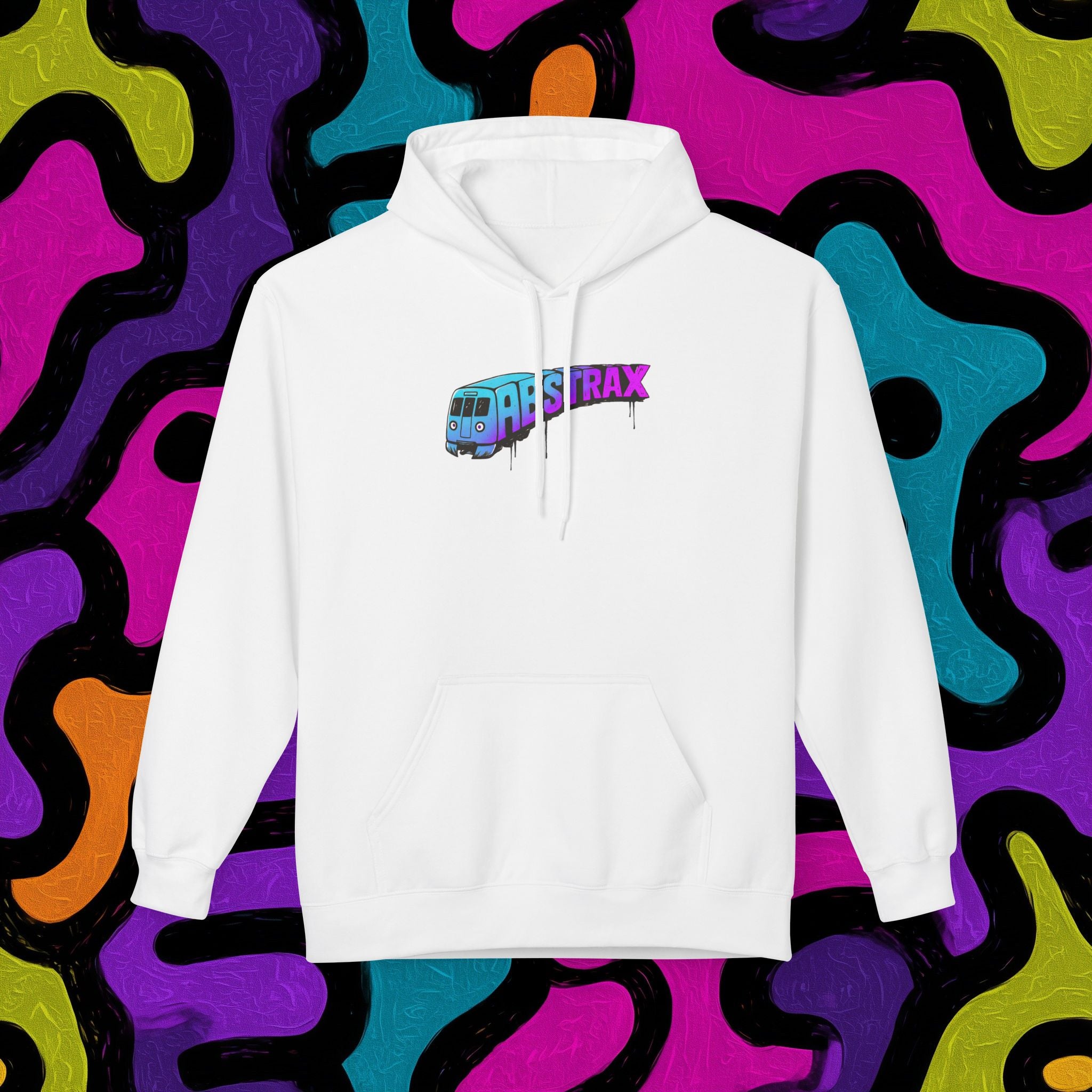 ABSTRAX NY SUBWAY HOODIE (LIGHT)