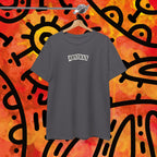 Abstrax Skateboard Tee — Vintage Skate Graphic Black T‑Shirt