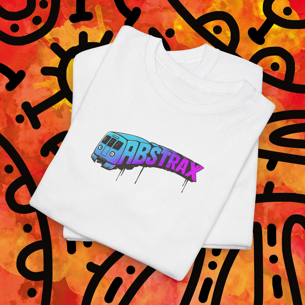 NYC Doodle Graphic Tee — Subway & Taxi Sketch T-Shirt