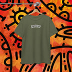 Abstrax Skateboard Tee — Vintage Skate Graphic Black T‑Shirt