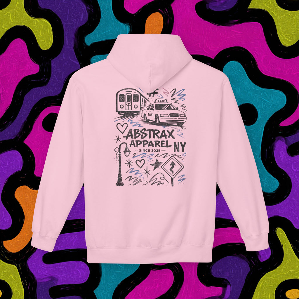ABSTRAX NY SUBWAY HOODIE (LIGHT)