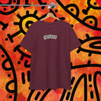 Abstrax Skateboard Tee — Vintage Skate Graphic Black T‑Shirt