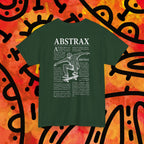 Abstrax Skateboard Tee — Vintage Skate Graphic Black T‑Shirt