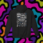 ABSTRAX NY SUBWAY HOODIE (DARK)