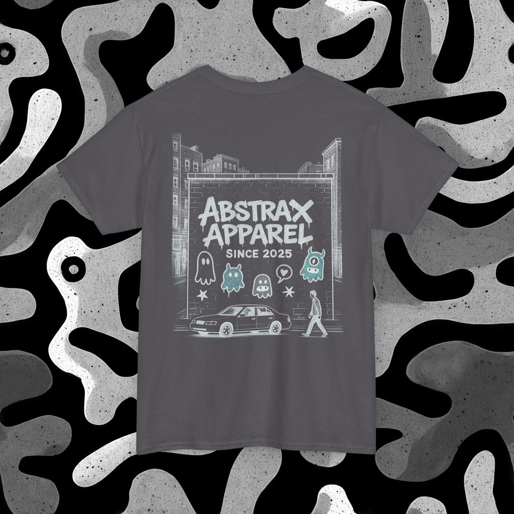 ABSTRAX MURAL T-SHIRT (DARK)