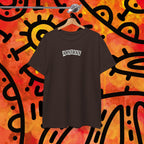 Abstrax Skateboard Tee — Vintage Skate Graphic Black T‑Shirt