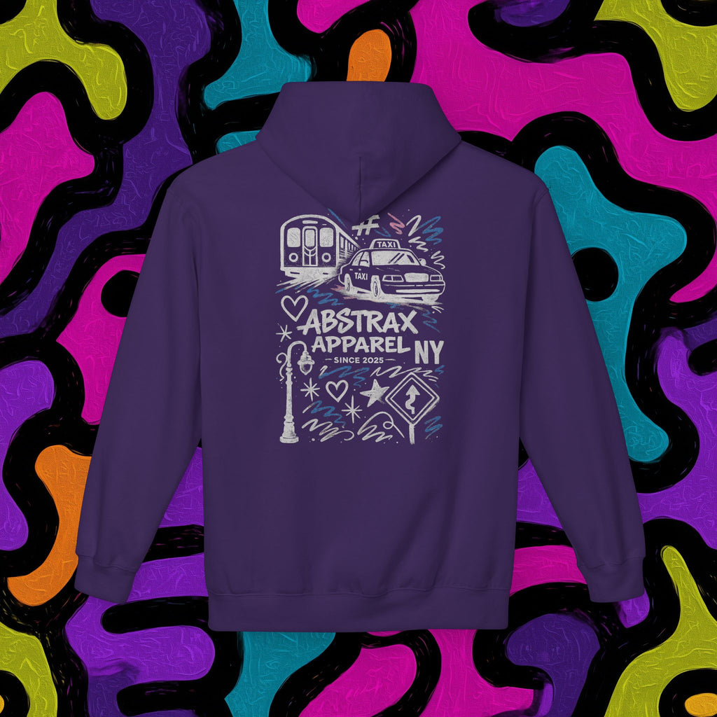 ABSTRAX NY SUBWAY HOODIE (DARK)
