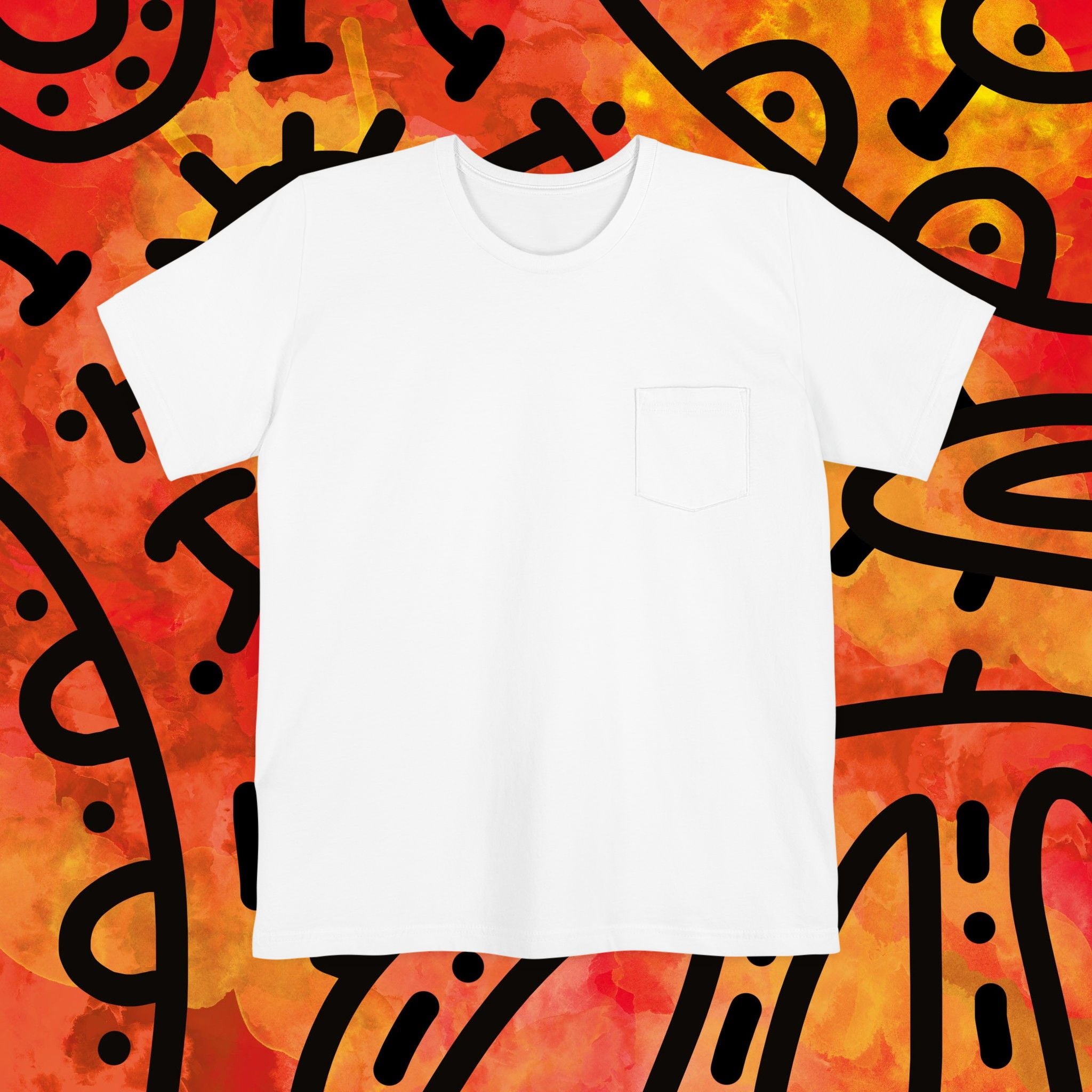 NYC Skyline Pocket - Graphic T-Shirt