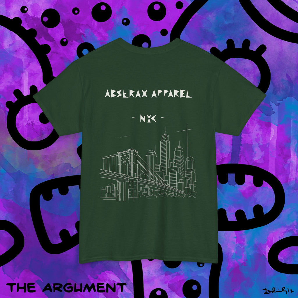 NYC SKYLINE TEE — Abstrax Apparel Graphic Tee (Dark)