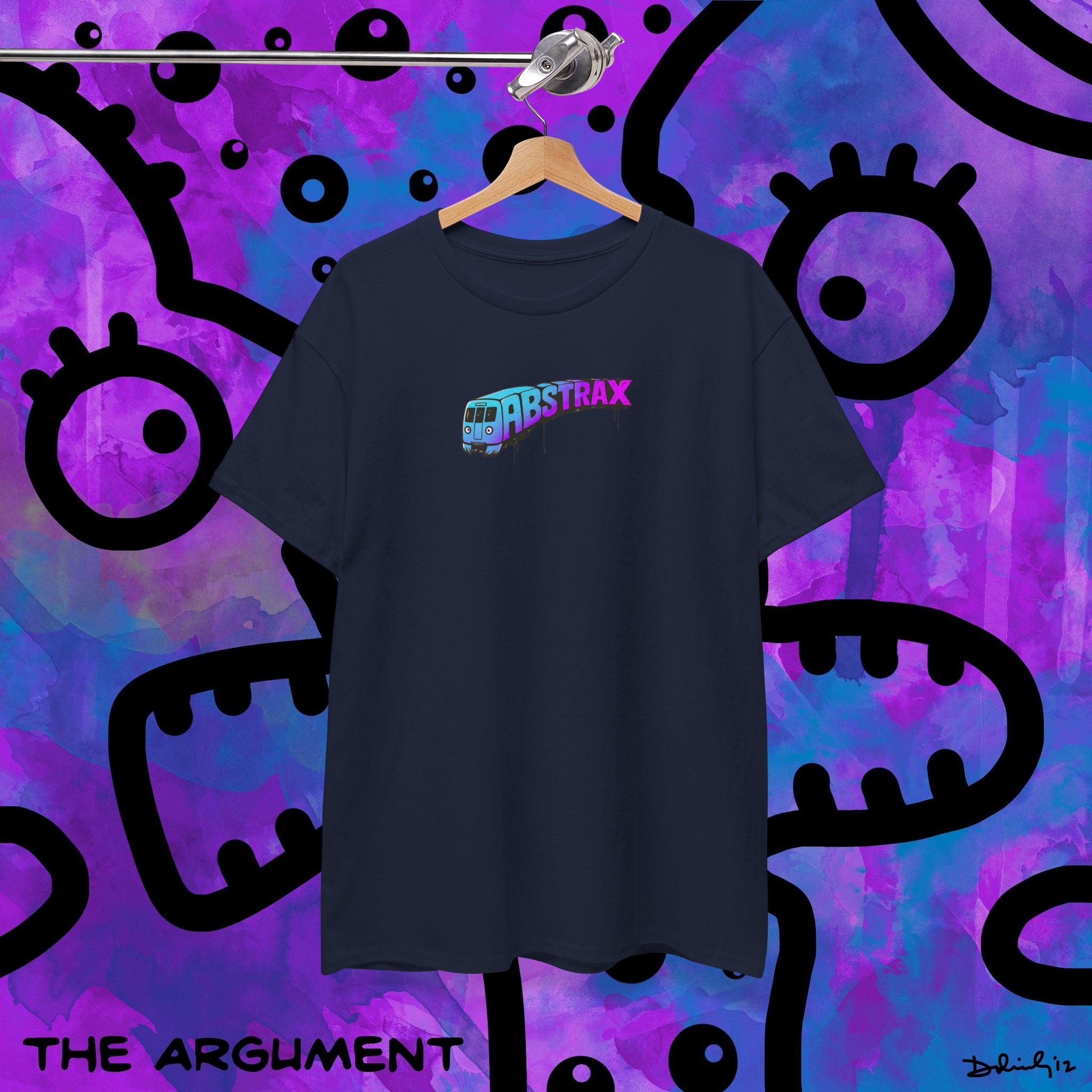 NYC Graffiti Taxi Tee — Retro Subway & Cab Street Art T-Shirt