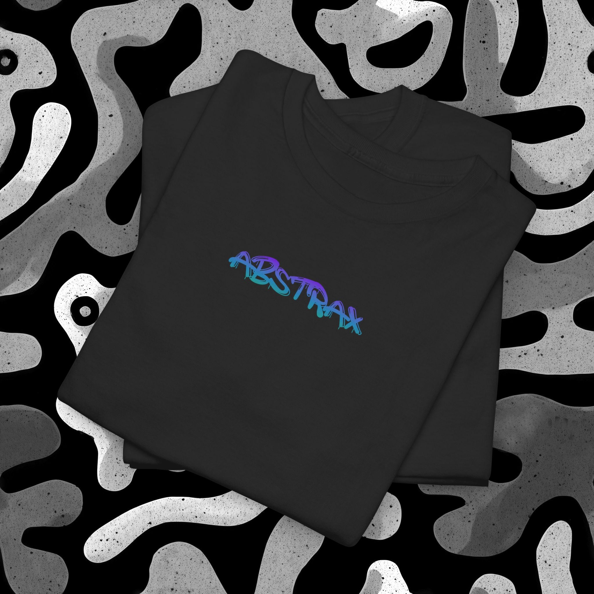 ABSTRAX MURAL T-SHIRT (DARK)