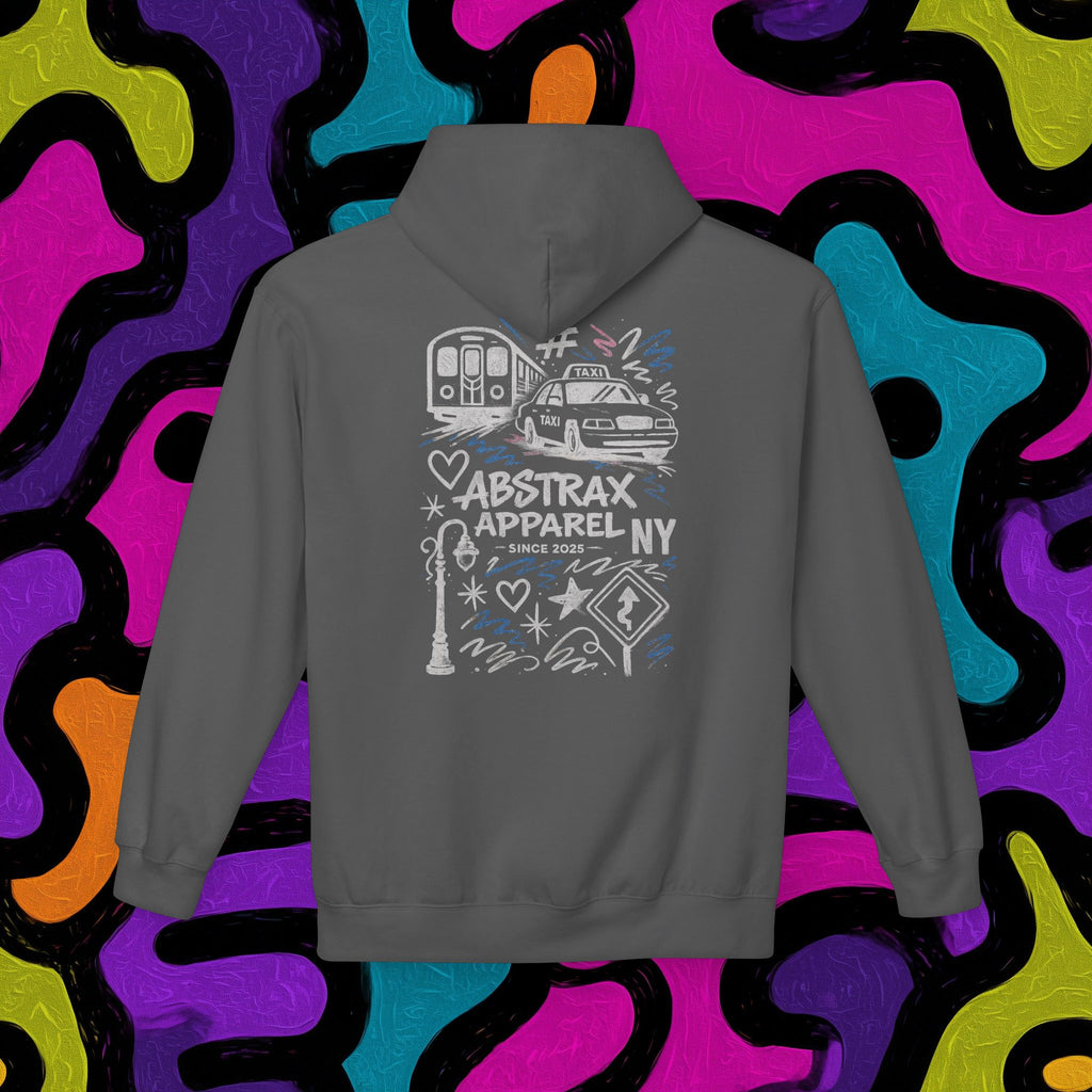 ABSTRAX NY SUBWAY HOODIE (DARK)