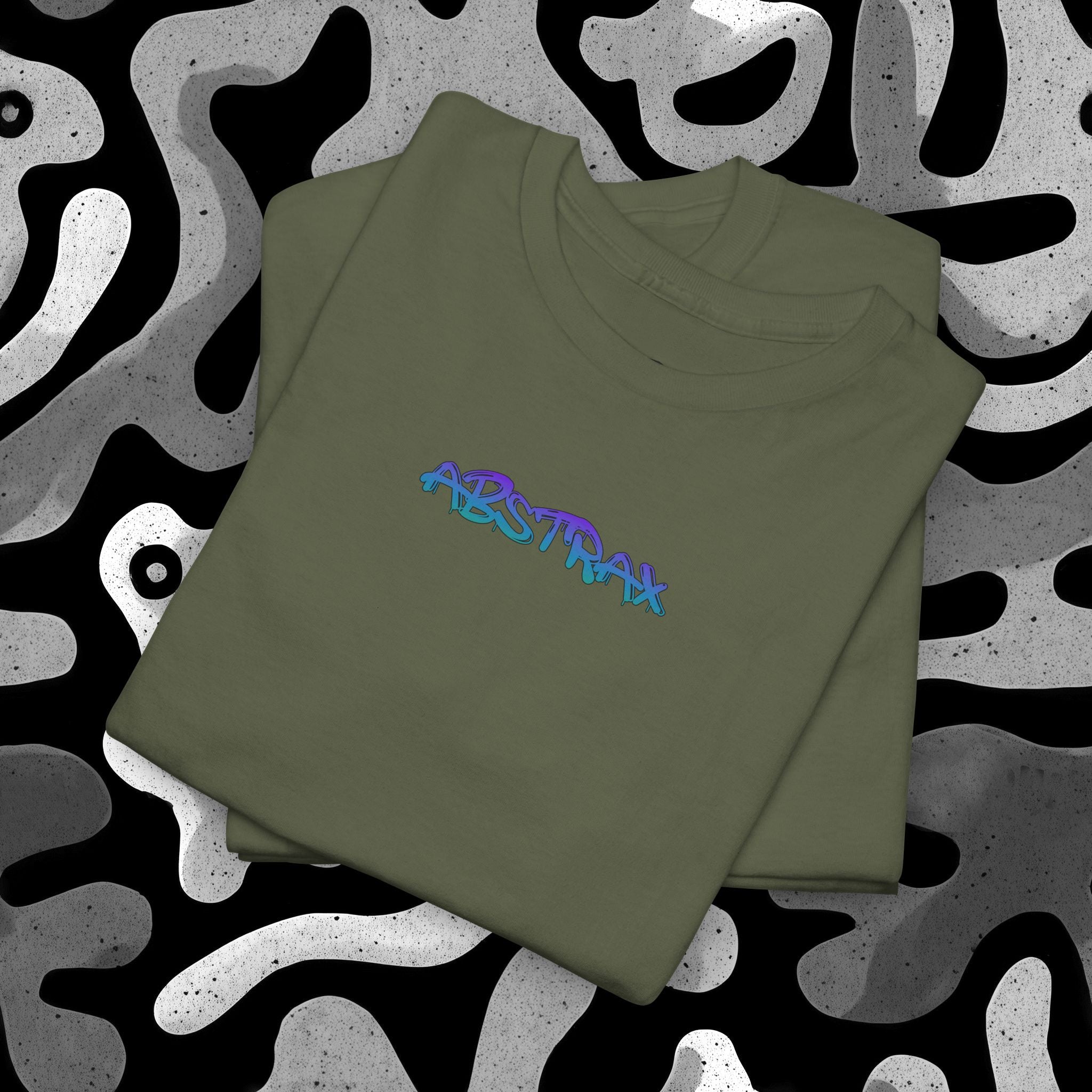 ABSTRAX MURAL T-SHIRT (DARK)