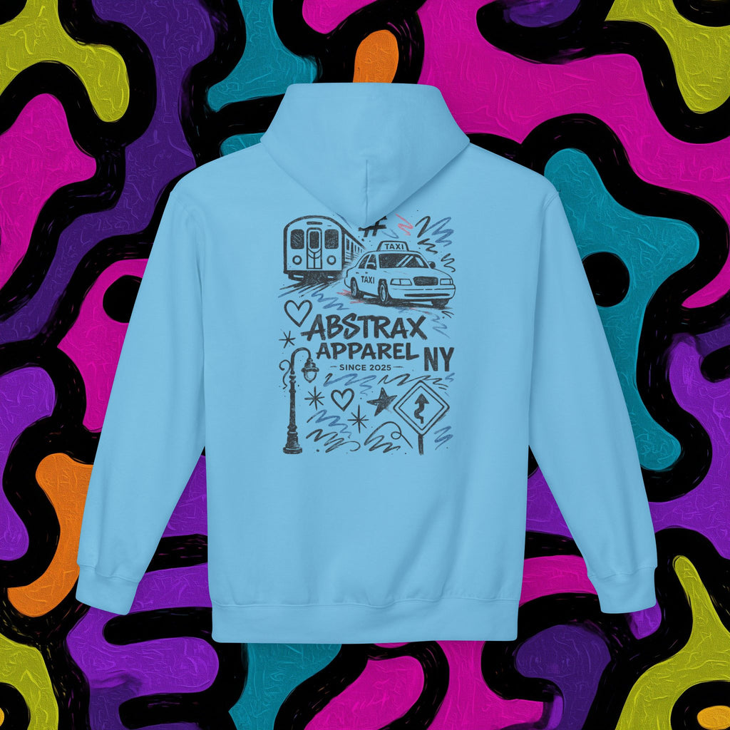 ABSTRAX NY SUBWAY HOODIE (LIGHT)