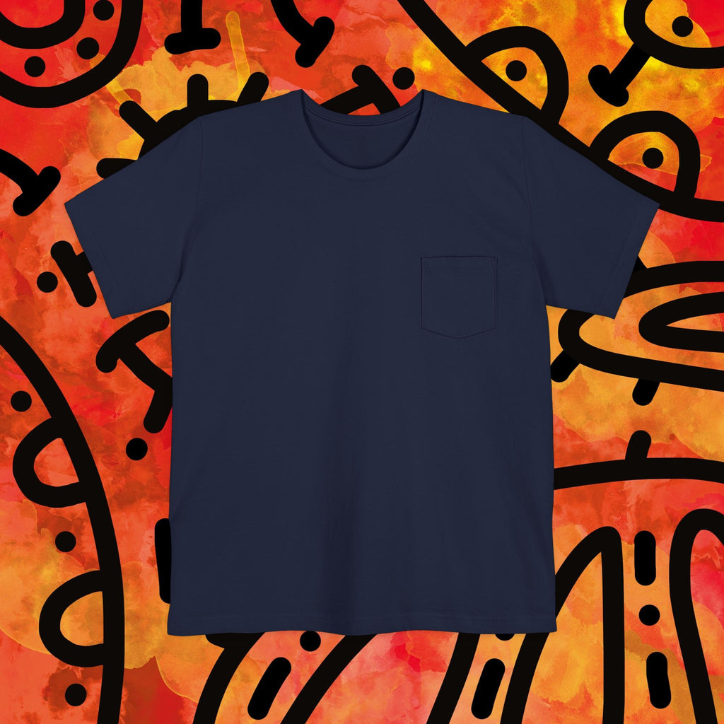 NYC Skyline Pocket - Graphic T-Shirt