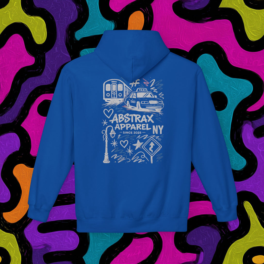 ABSTRAX NY SUBWAY HOODIE (DARK)