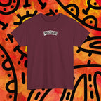 Abstrax Skateboard Tee — Vintage Skate Graphic Black T‑Shirt