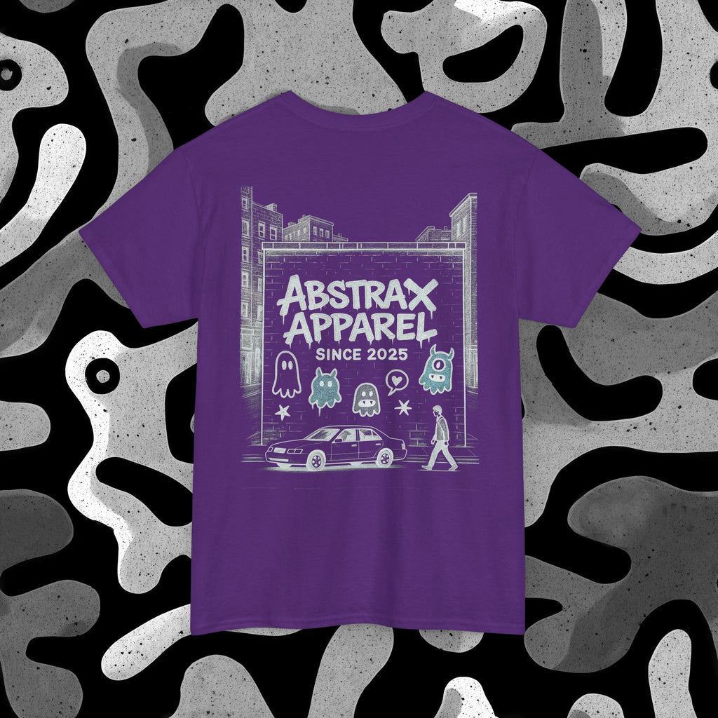 ABSTRAX MURAL T-SHIRT (DARK)