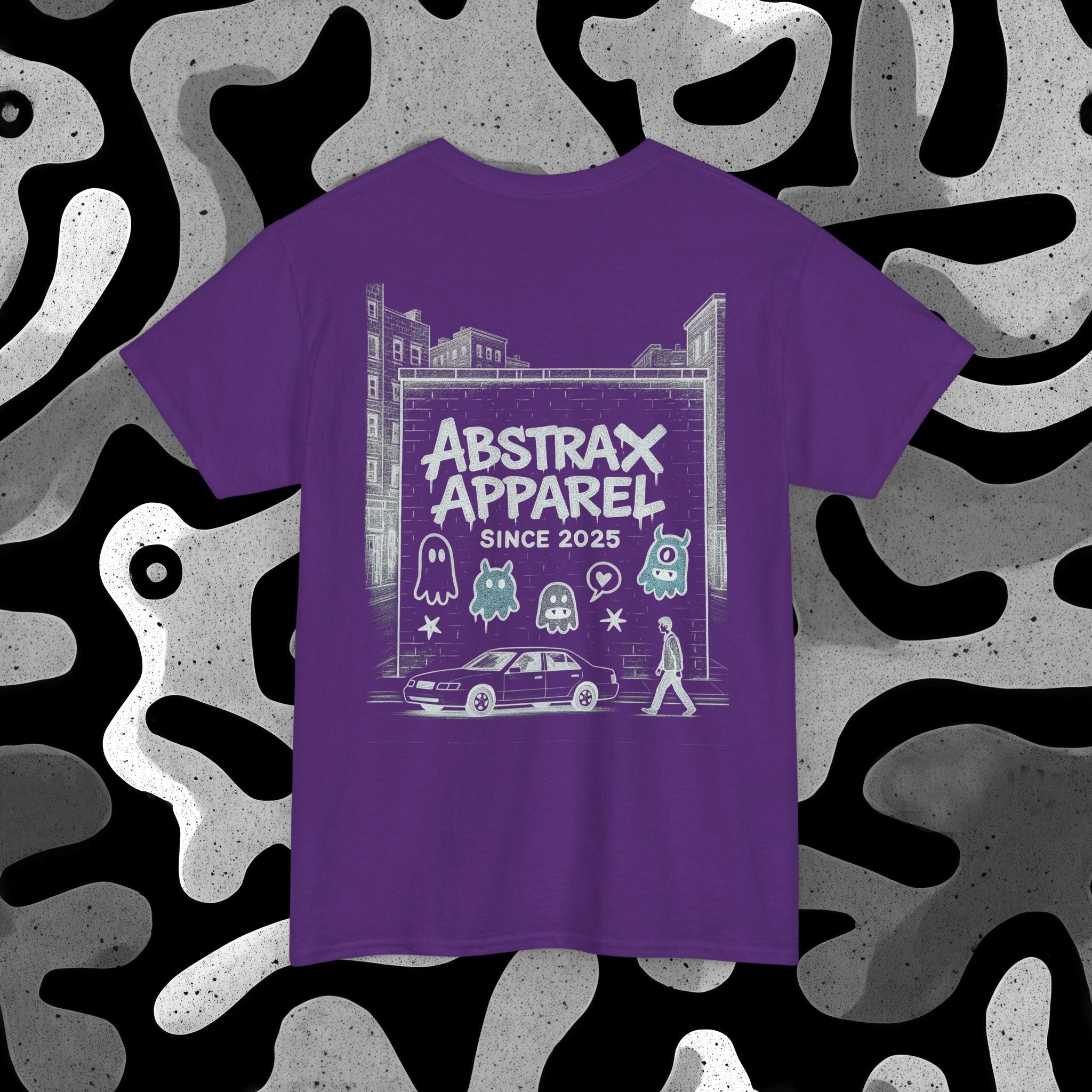 ABSTRAX MURAL T-SHIRT (DARK)
