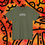 Abstrax Skateboard Tee — Vintage Skate Graphic Black T‑Shirt