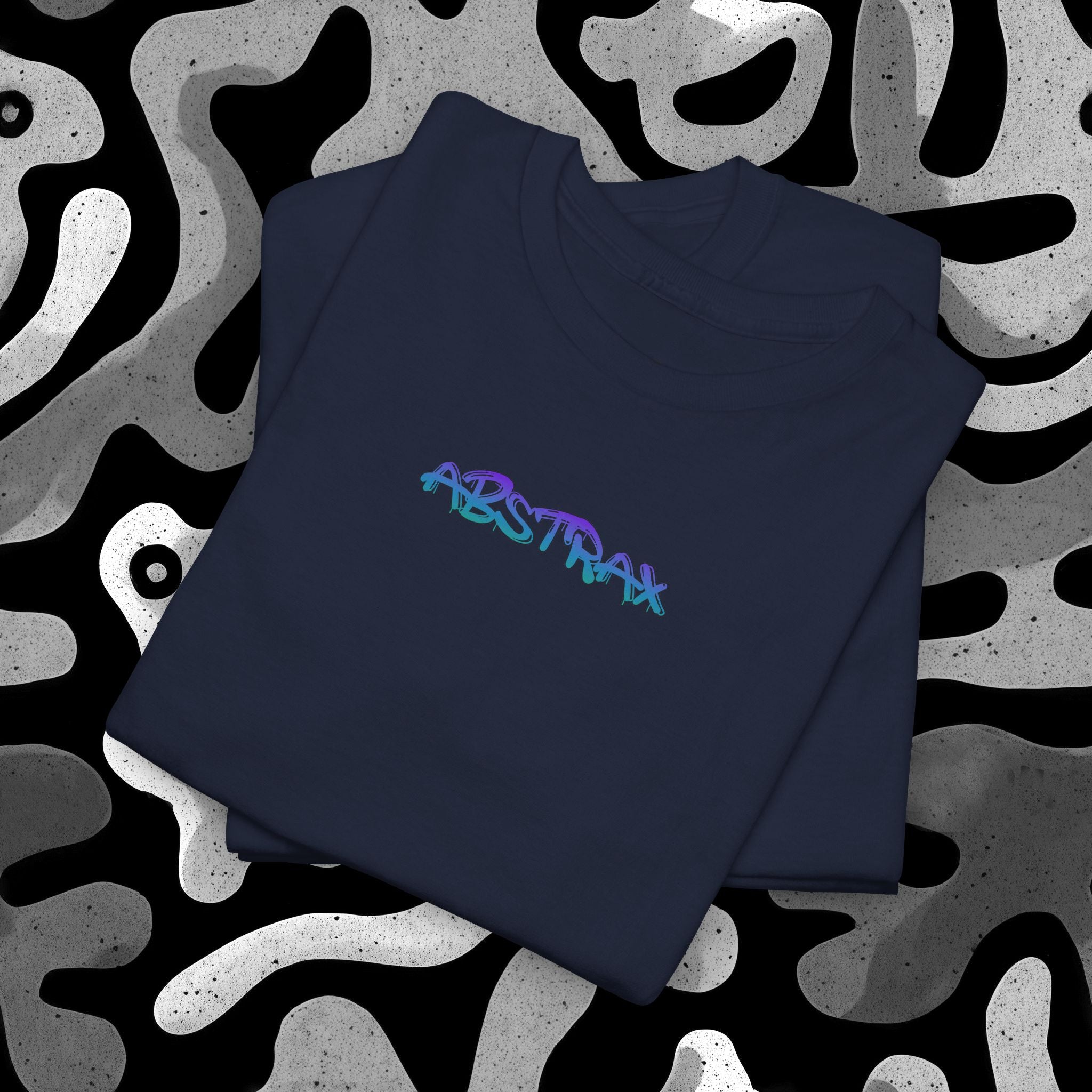 ABSTRAX MURAL T-SHIRT (DARK)