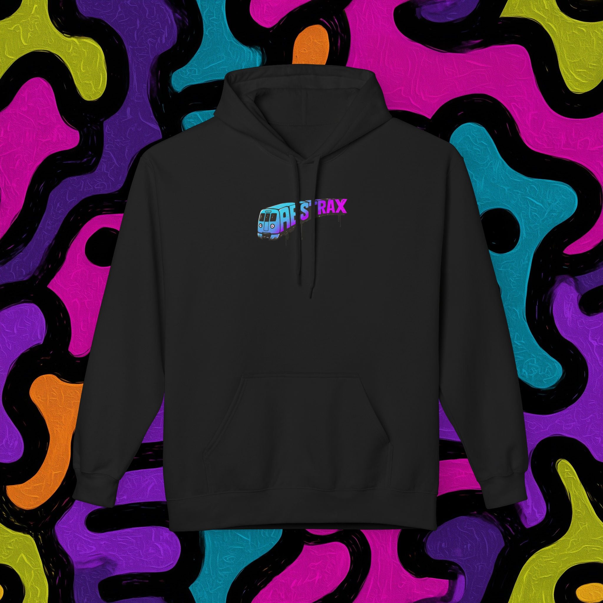 ABSTRAX NY SUBWAY HOODIE (DARK)